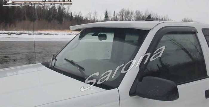 Custom GMC Sierra  Truck Sun Visor (2002 - 2004) - $375.00 (Part #GM-019-SV)